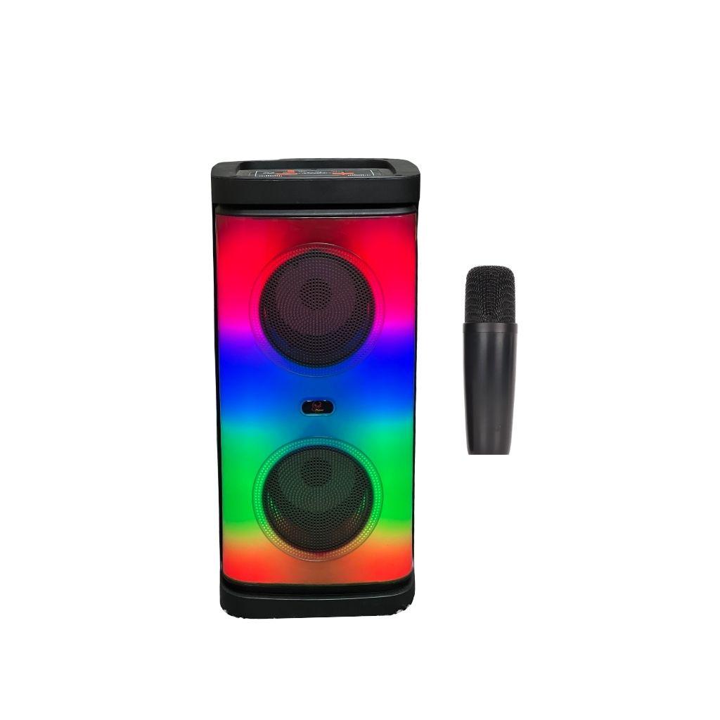 2x4inch Portable Bluetooth Speaker /Wireless Mic image