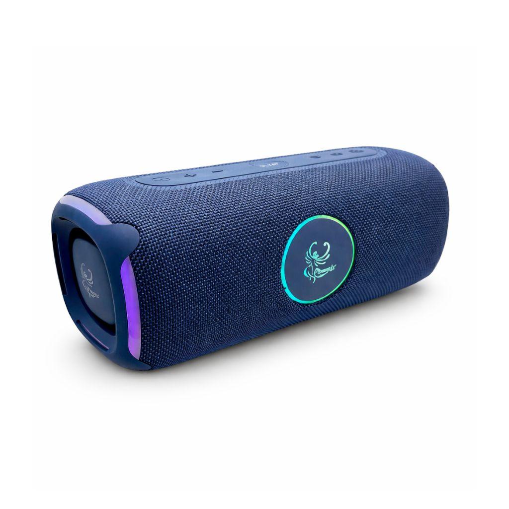 IP-740 - 2 in 1 POWER BANK & SPEAKER RGB Portable Bluetooth 12HRS/20W - BLUE