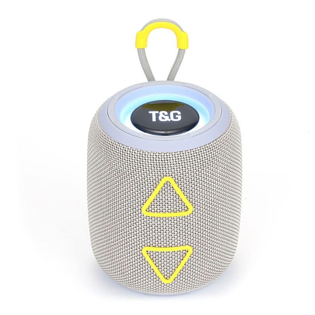 TG-655 MINI PORTABLE BLUETOOTH SPEAKER - LIGHT GRAY image