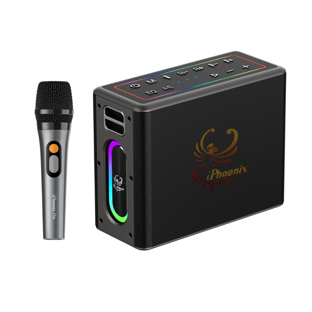 IX-60 11 Hrs 100W BT Wireless Dual Stereo Pairing Speaker - Black image