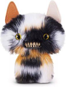 ZURU Fuggler Funny Ugly Monster Plush Toy - 9 in Butt Ugly Pets (Cheezee - Calico Cat)