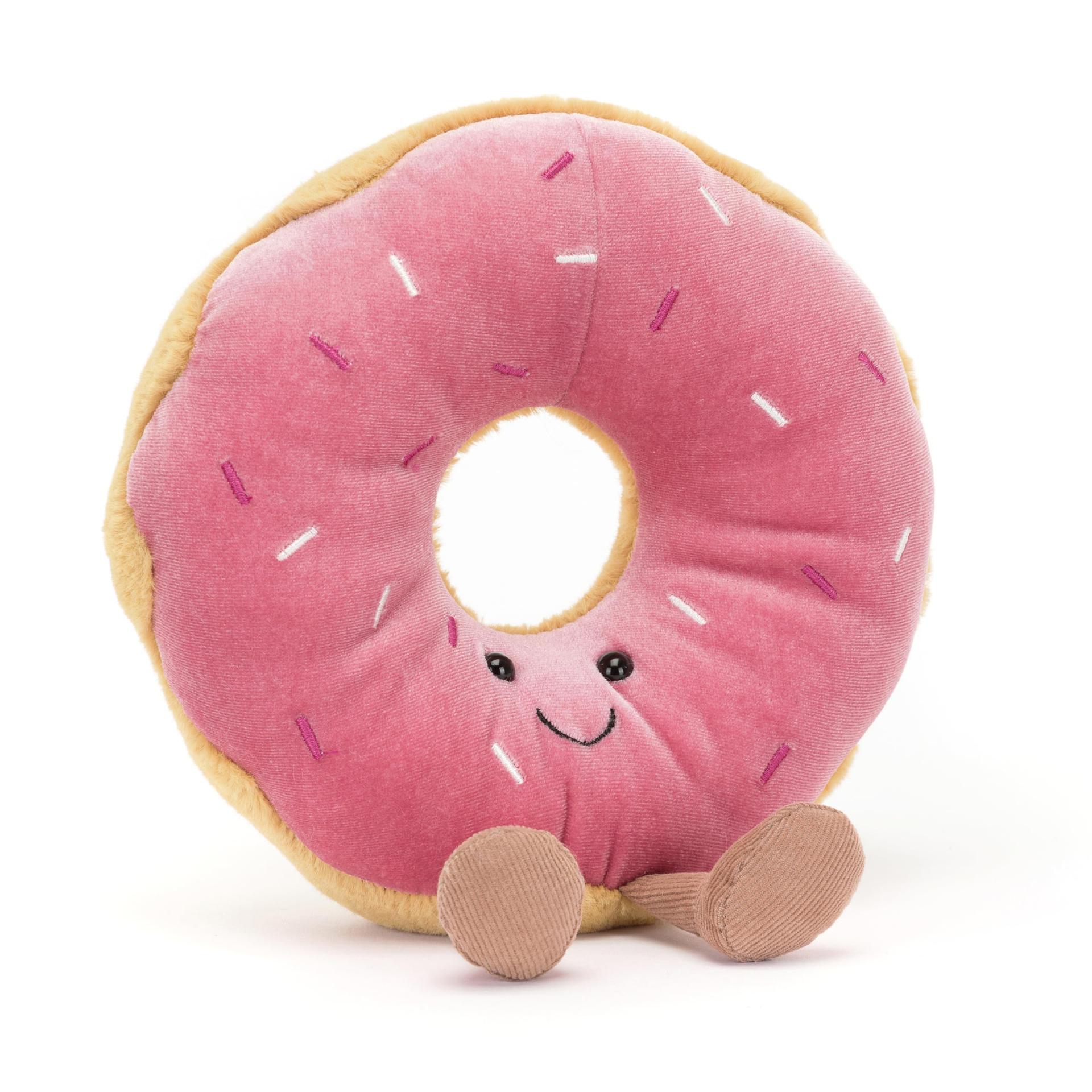 Jellycat Amuseables Doughnut Stuffed Toy, 7 inches image