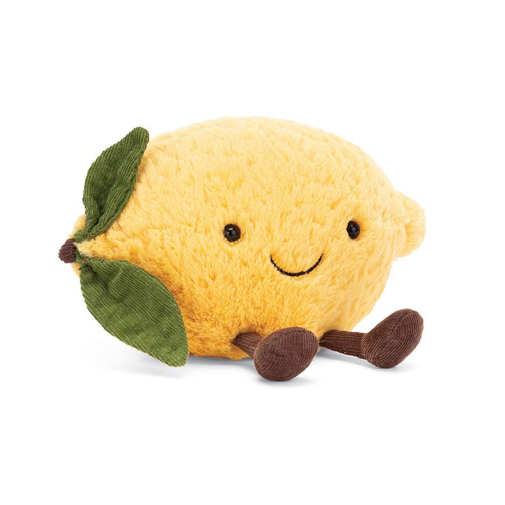 Jellycat Amuseables Lemon Food Plush, Small 5 inches image