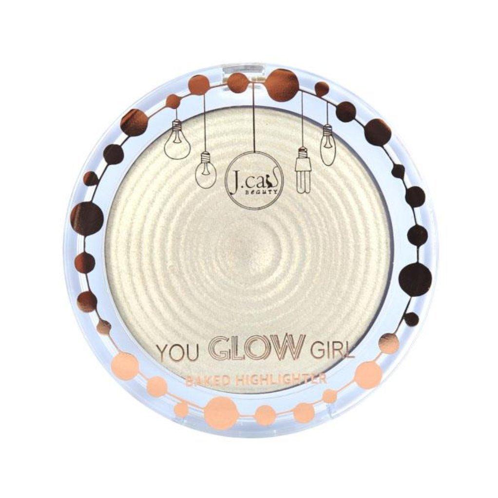 J.CAT BEAUTY You Glow Girl Baked Highlighter image
