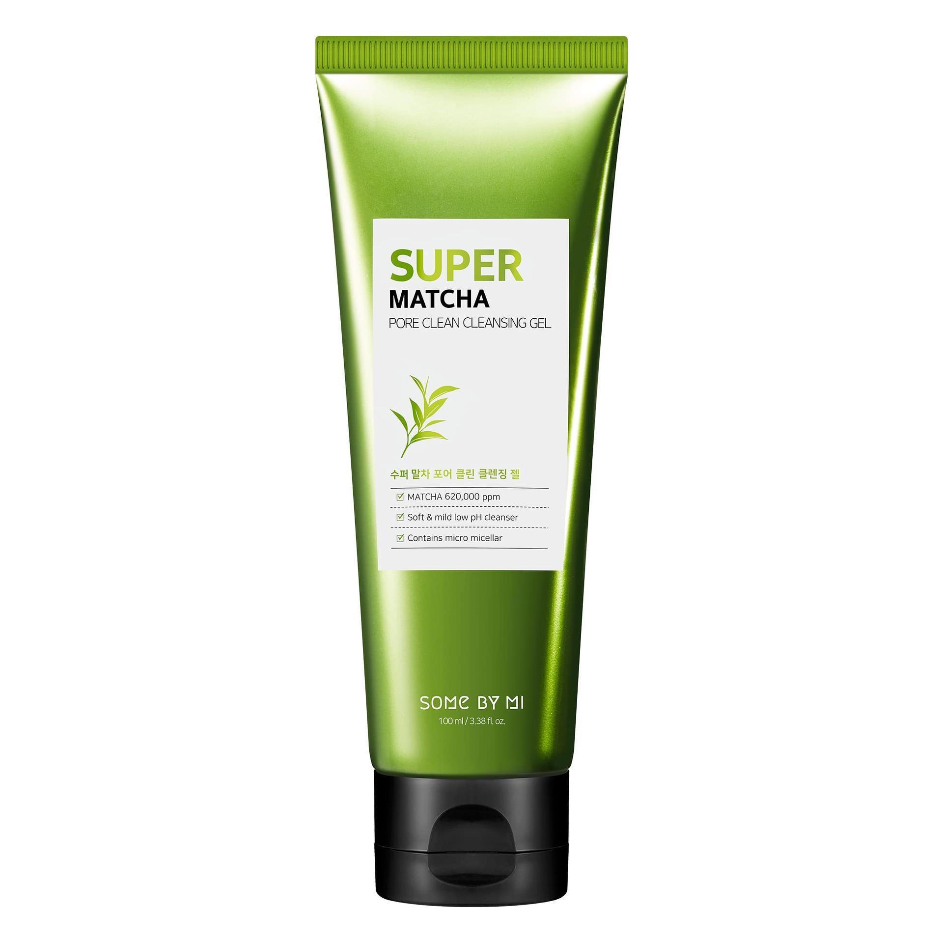 SOME BY MI Super Matcha Pore Clean Cleansing Gel, 3.38 oz, 100 mL image