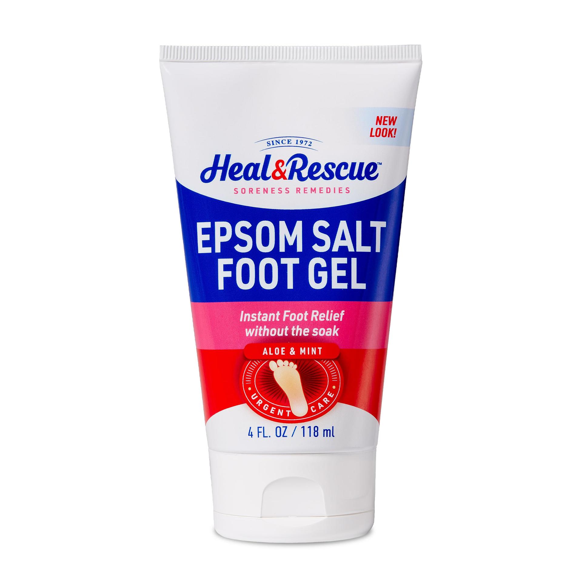 Heal&Rescue Epsom Salt Foot Gel, 4 Ounce image
