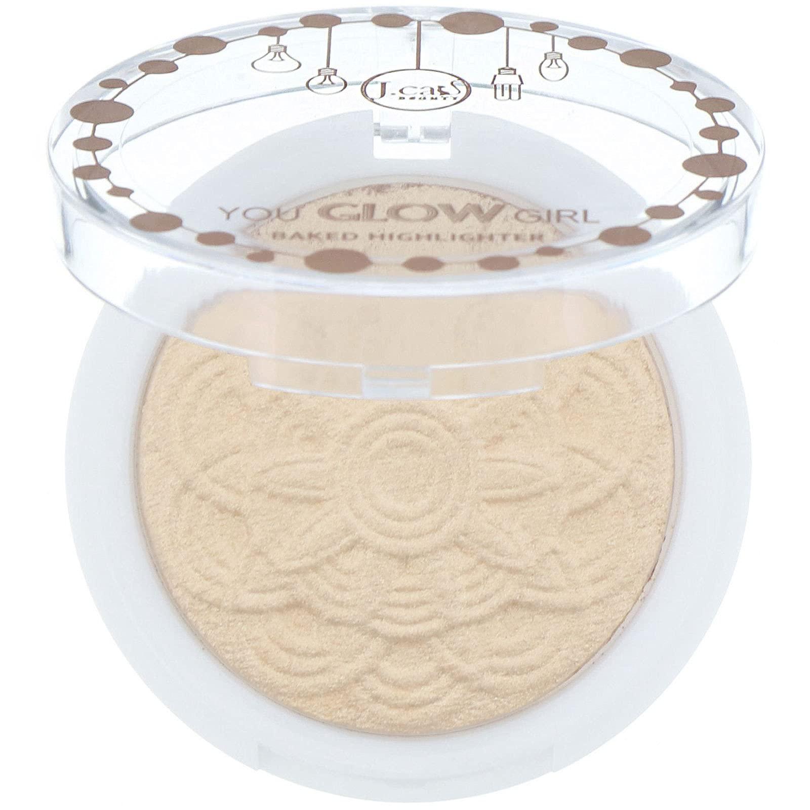 J.CAT BEAUTY You Glow Girl Baked Highlighter (B06X171549) image