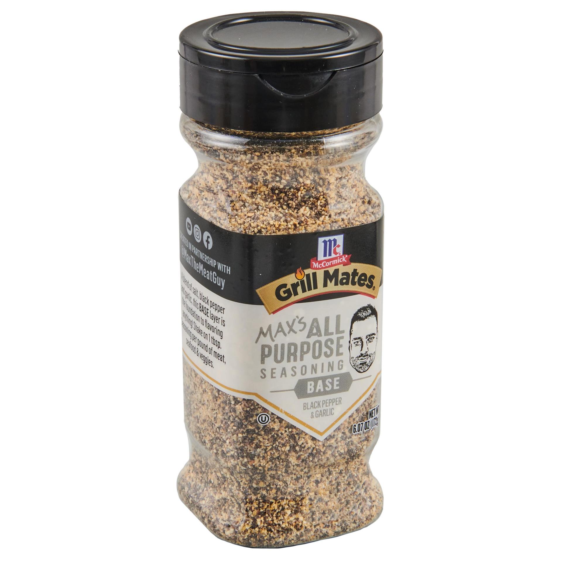 Grill Mates Mc Cormick Grill Mates Max's All Purpose Seasoning, 6.07 oz image