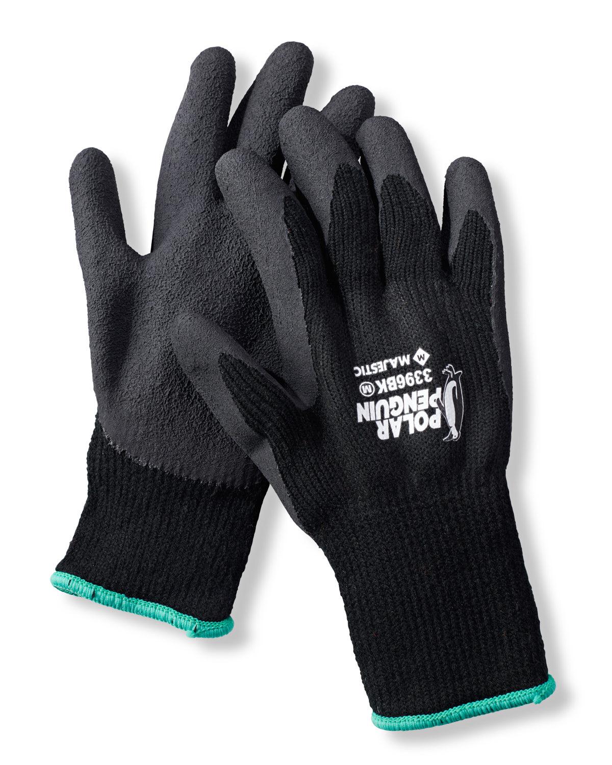 Polar Penguin Black Work Gloves image
