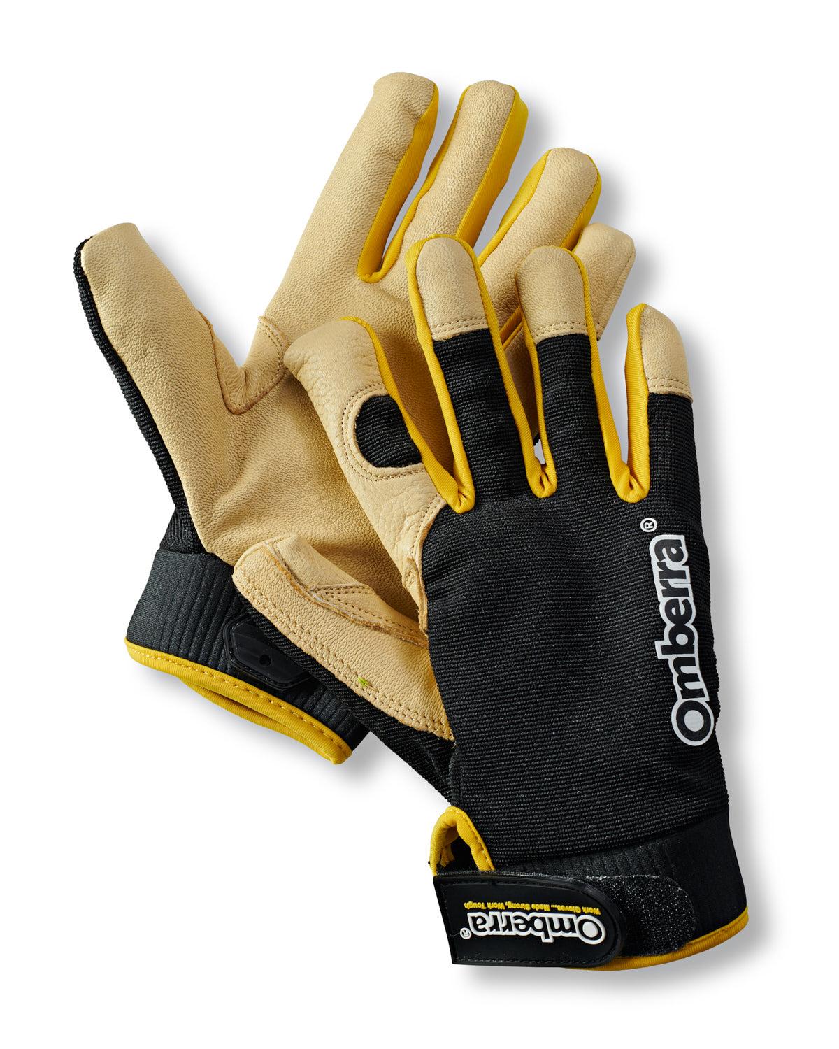 Omberra Goat Skin Mechanics Leather Work Gloves