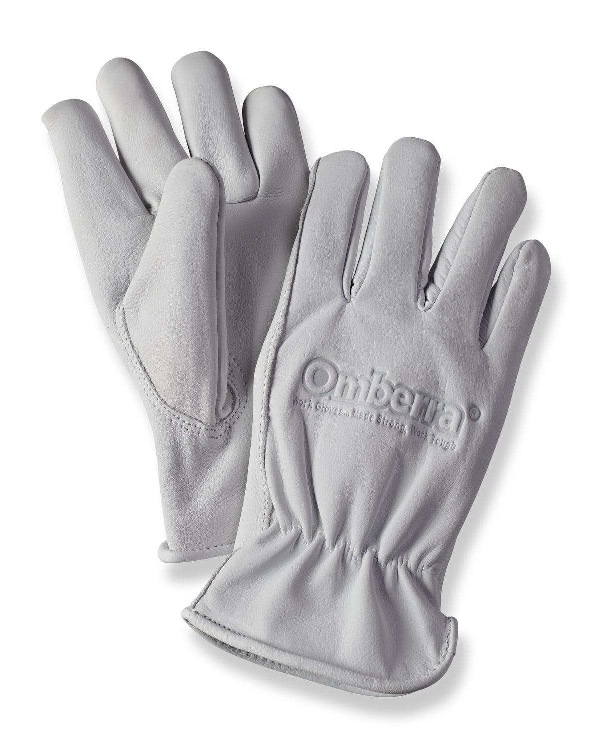 Omberra Cowhide Driver Leather Work Gloves