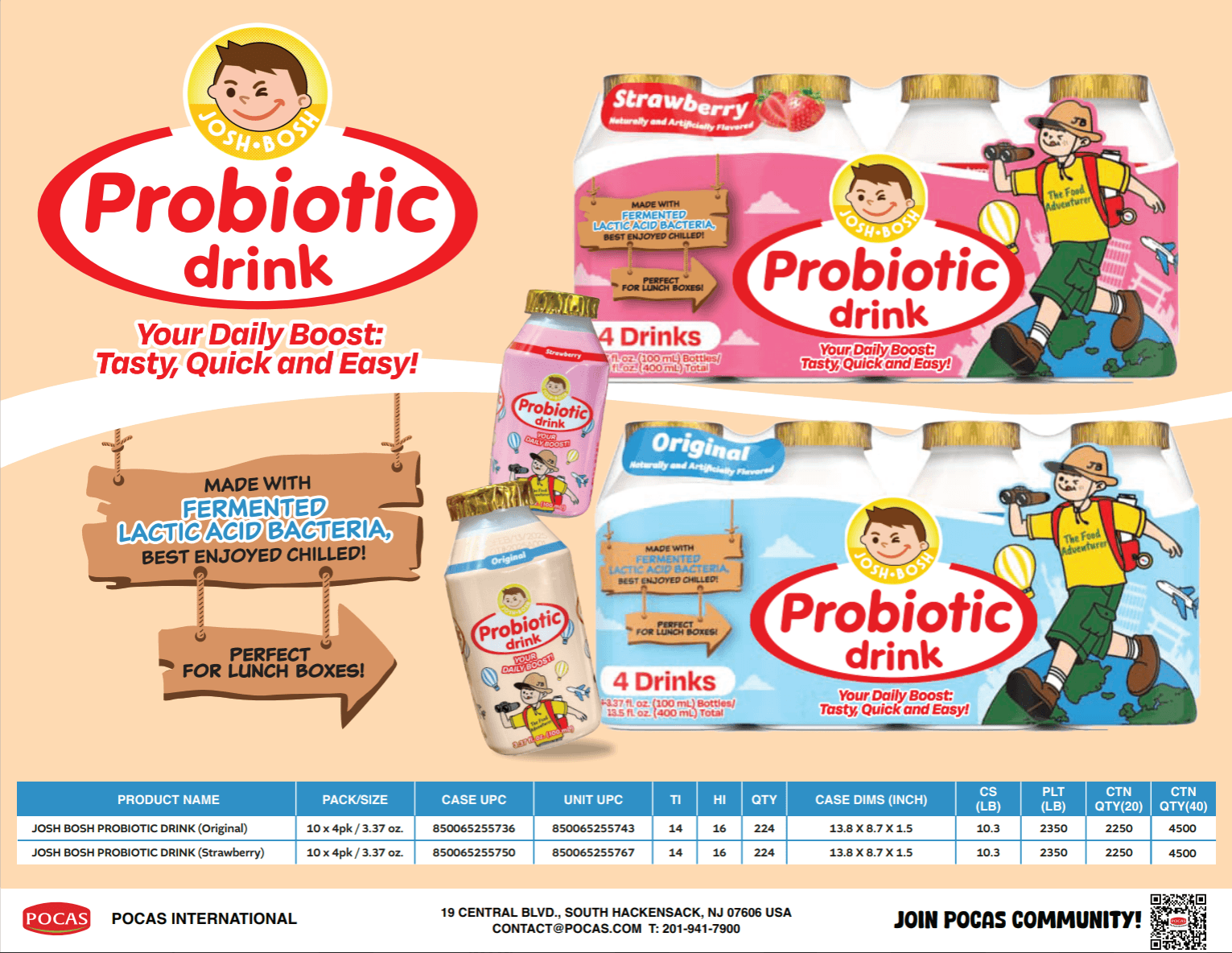 POCAS PROBIOTIC DRINK image