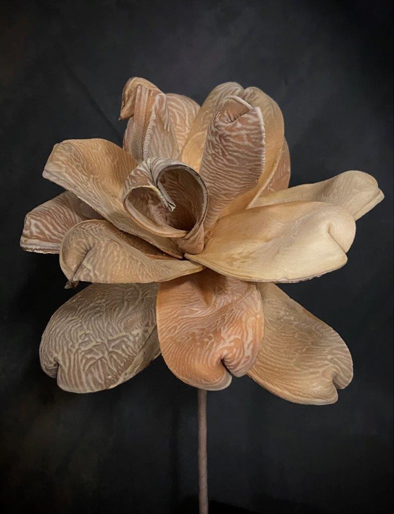 NEUTRAL FOAM FLOWER 13" image
