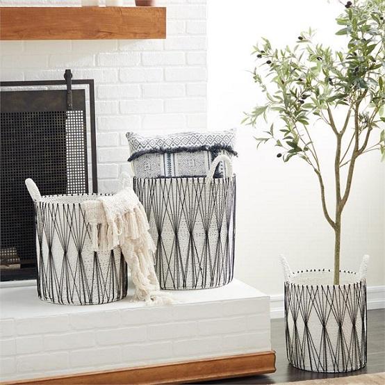 BASKET S/3 21", 21",19"H image