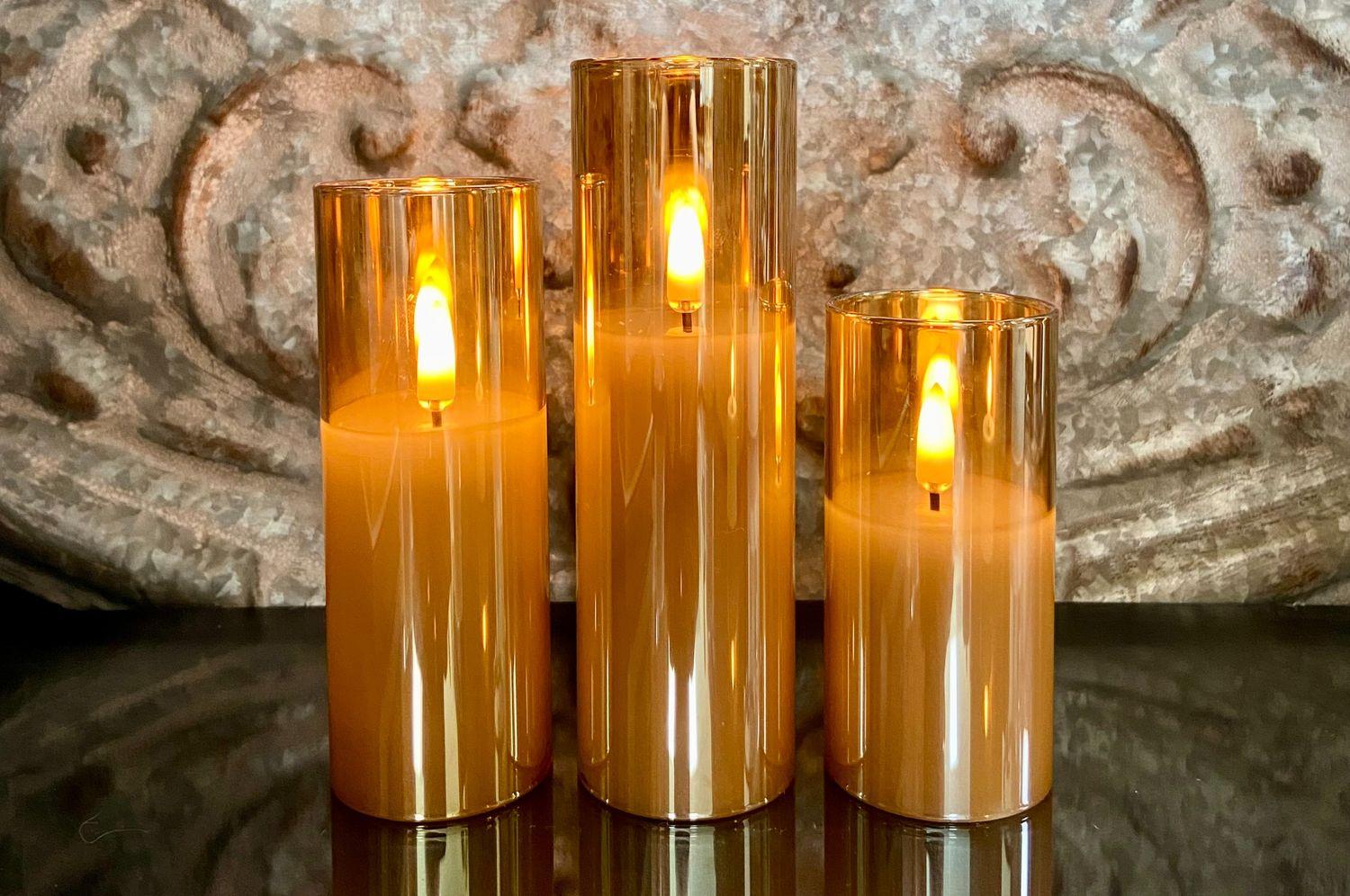 RADIANCE S/3 PETITE TRIO, CHAMPAGNE 2x5" 2x6" 2x7"