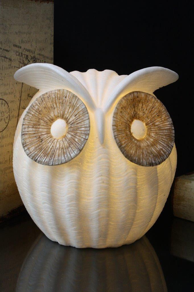 OWL LAMP, 9.25"H image