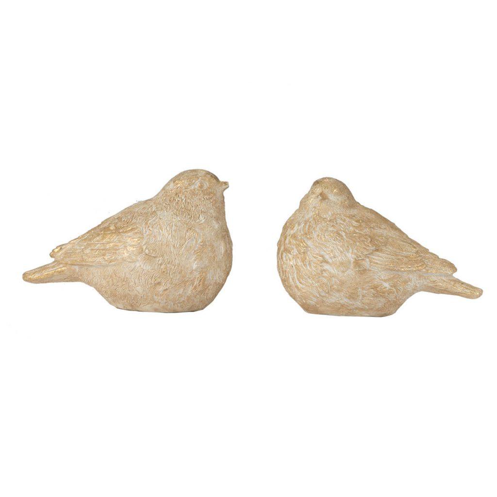 BIRD WARBLER ACCENTS, S/2, 6x3.5x4" image