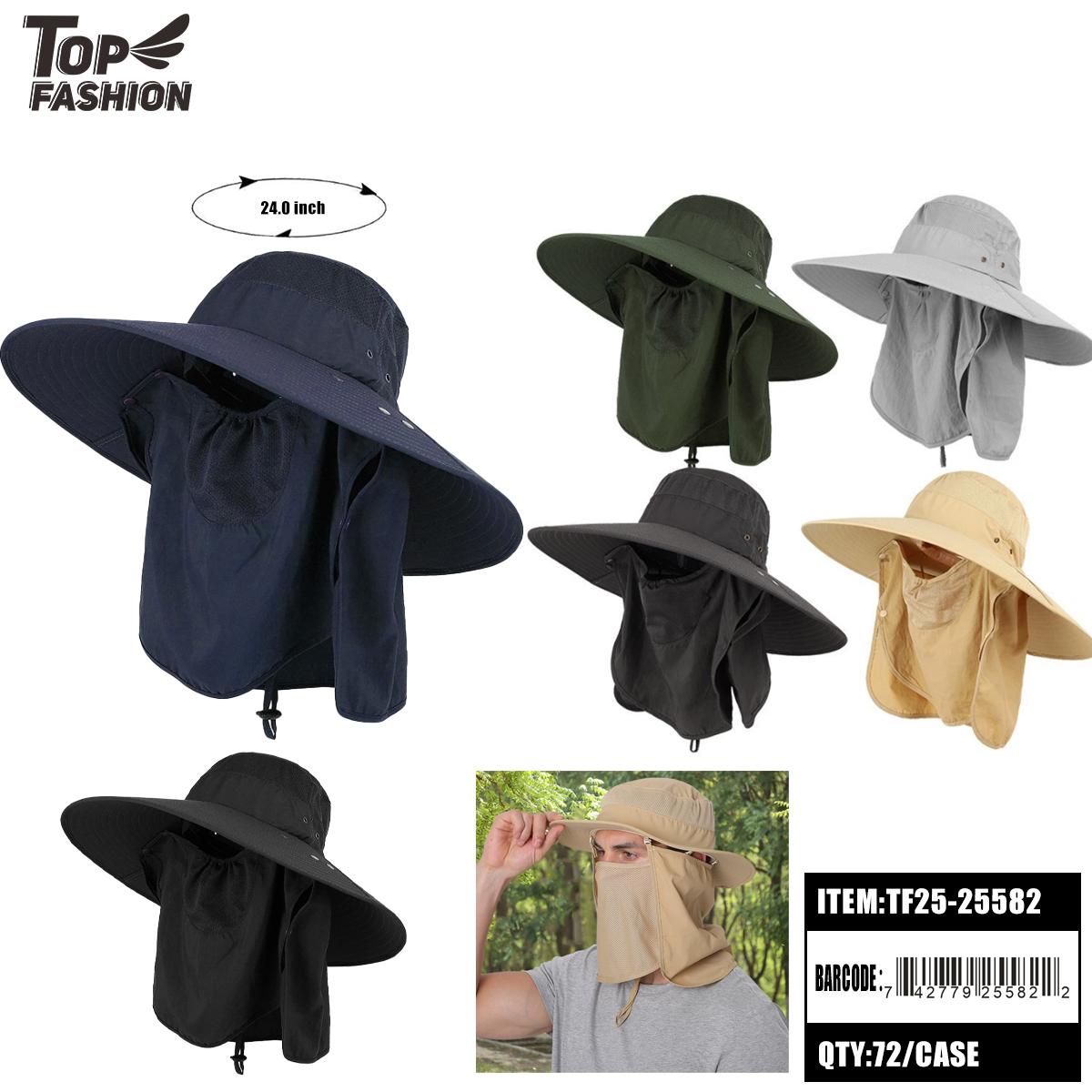 FULL COVER SUN PROTECTION HAT 6COLORS 12DZ/CS (TF25-25582) image