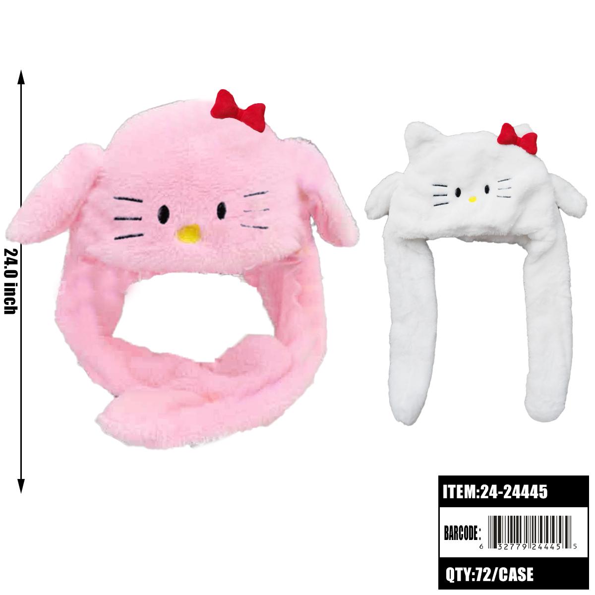 MIXED 2 COLORS HAT WITH MOVING EARS 72PC/CS image