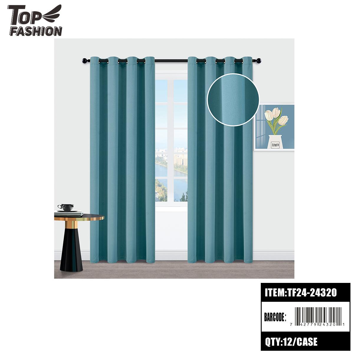 BLACKOUT CURTAINS (BLUE) 84" 12PC/CS (TF24-24320) image
