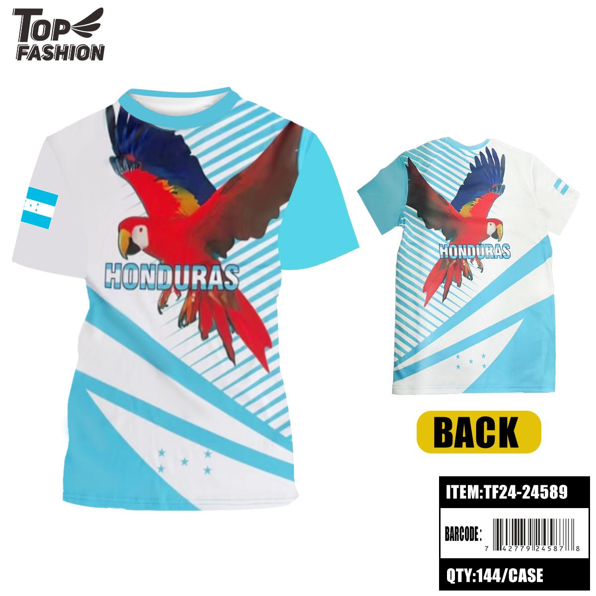 HONDURAS ROUND NECK SPORTS T-SHIRT 144PC/CS (TF24-24589) image