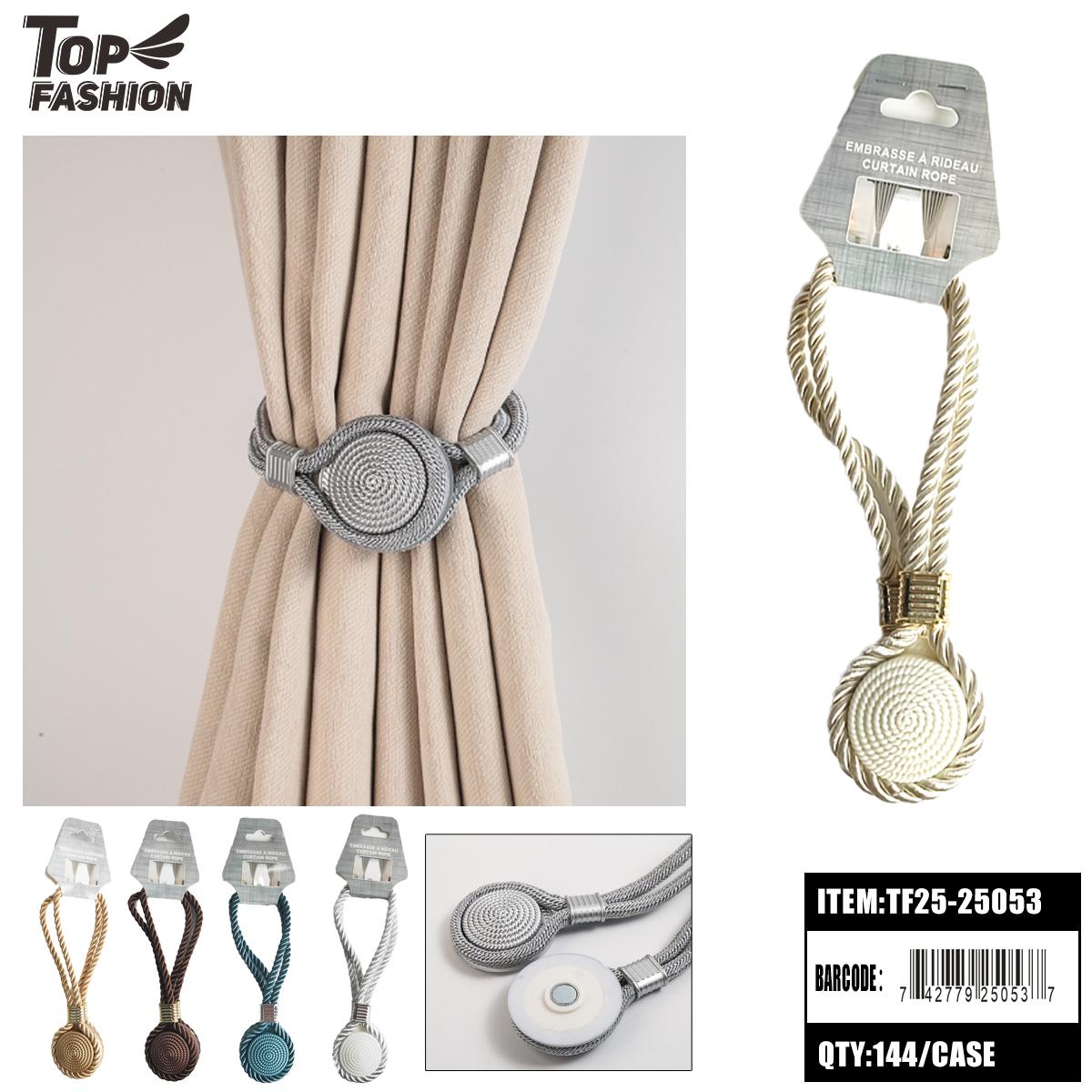 CURTAIN TIEBACK - MIX 6 COLOR 144PC/CS (TF25-25053) image