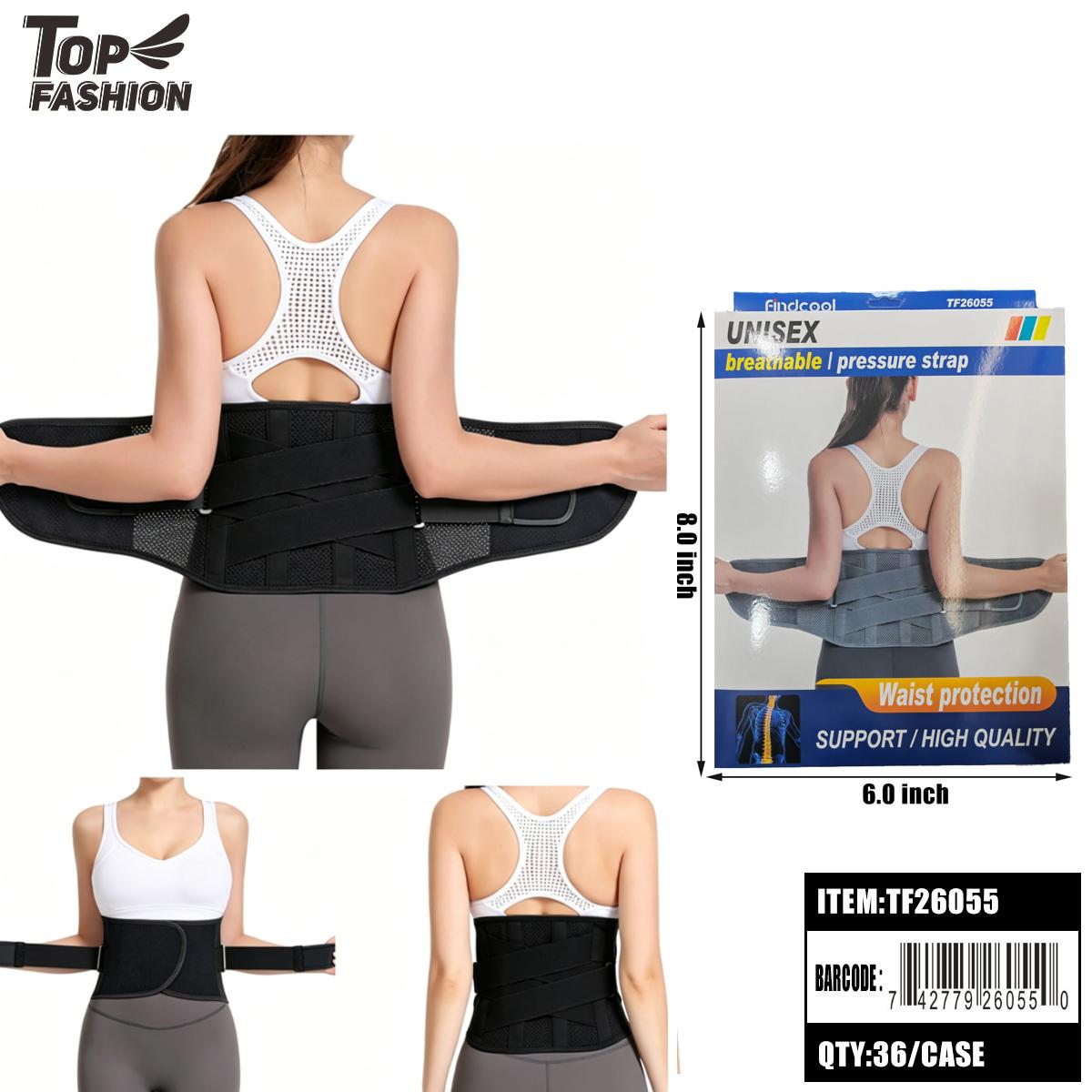 WOMEN BREATHABLE COMPRESSION WAIST SUPPORT BELT 36PC/CS image