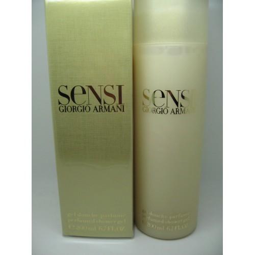 SENSI BY GIORGIO ARMANI WOMEN PERFUMED SHOWER GEL 6.7 OZ / 200 ML VINTAGE NEW IN SEALED BOX RARE ONLY $49.99 image