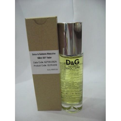MASCULINE BY D&G 3.4 oz EDT eau de toilette Men Cologne Dolce & Gabbana 3.3 NIB TESTER BOX image