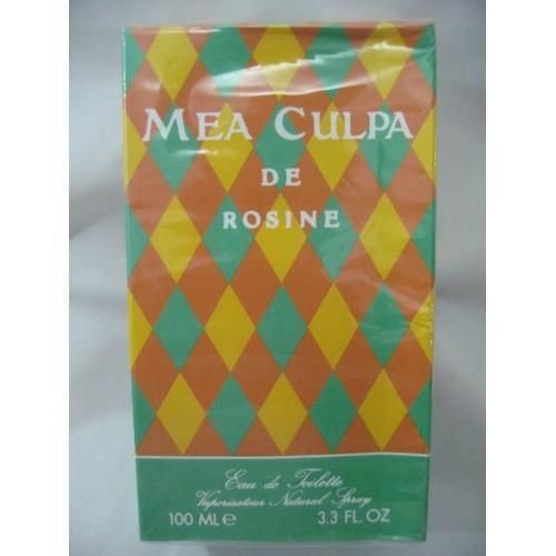 MEA CULPA DE ROSINE BY Les Parfums De Rosine 3.3 oz RARE NEW IN SELAED BOX image