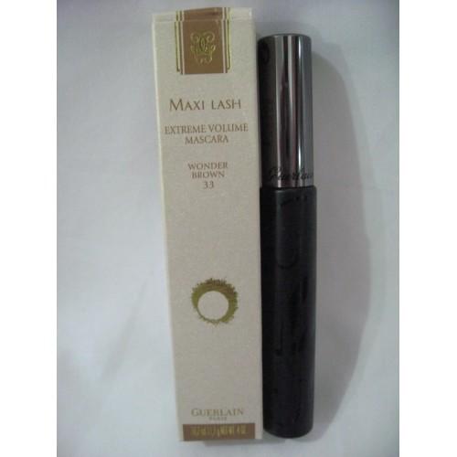 Guerlain Maxi Lash Extreme Volume Mascara #33 WONDER BROWN 11.1G / .40 OZ ONLY $14.99 image