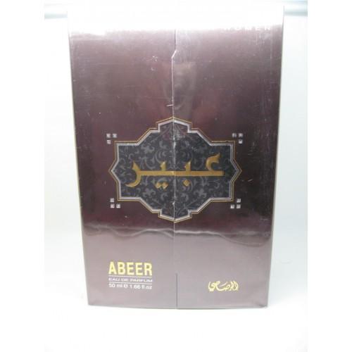 ABEER by Rasasi 50ML E.D.P SPRAY Oriental spray(Bergamot,sandalwood,cedar wood, patchouli) NEW IN SEALED BOX image