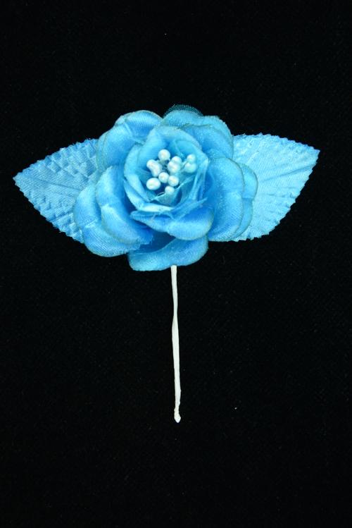 Turquoise Open Rose (Lot of 12) SALE ITEM
