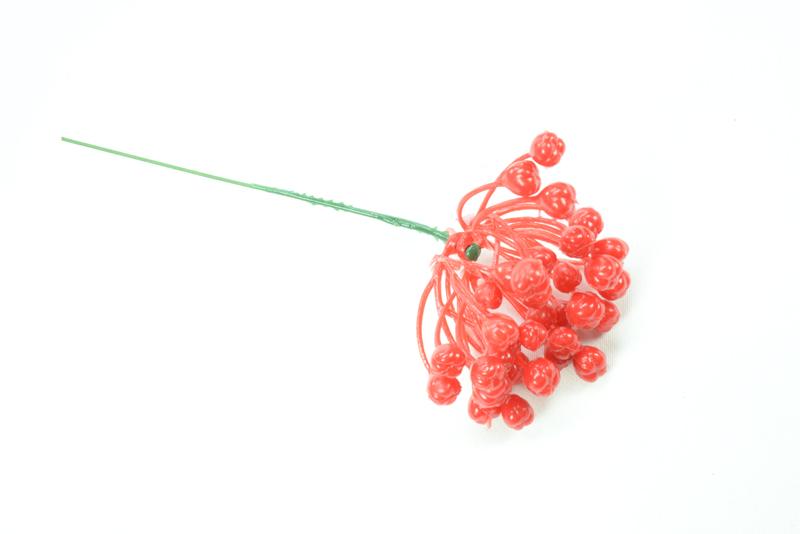 Red Holly Berry Pick (Lot of 12 Picks ) SALE ITEM image
