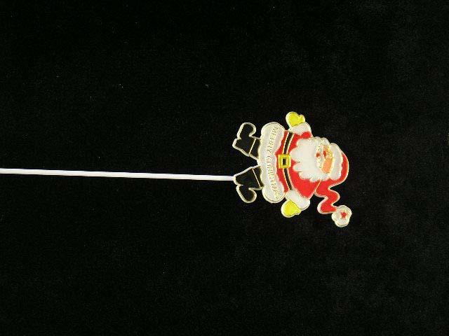 Santa Christmas Florist Arrangement Picks, 12.5 Inches (lot of 24) Sale Item image