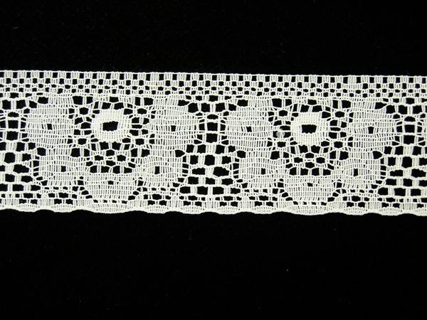 1.375 Inch Flat Lace, Natural (373 Yard FULL SPOOL) MADE IN USA image