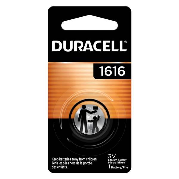 Duracell CR1616 Battery Lithium Coin, DL1616BPK (Cost Per Pack) image