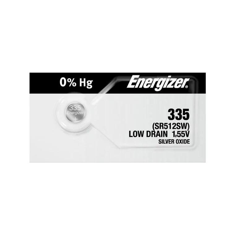 Energizer 335TZ Silver Oxide Coin Cell Batteries 1.55V image