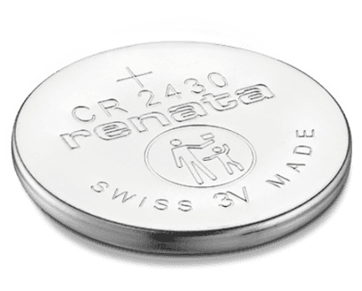 Renata CR2430 Lithium Coin Cell Batteries 3Volt (Cost Per Pack)