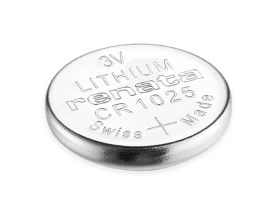 Renata CR1025-CU 115mAh 3V Lithium Primary (LiMNO2) Coin Cell Battery (Cost Per Pack)