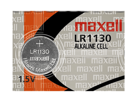 Maxell LR1130 Hologram 1.5V Alkaline Coin Cell Battery