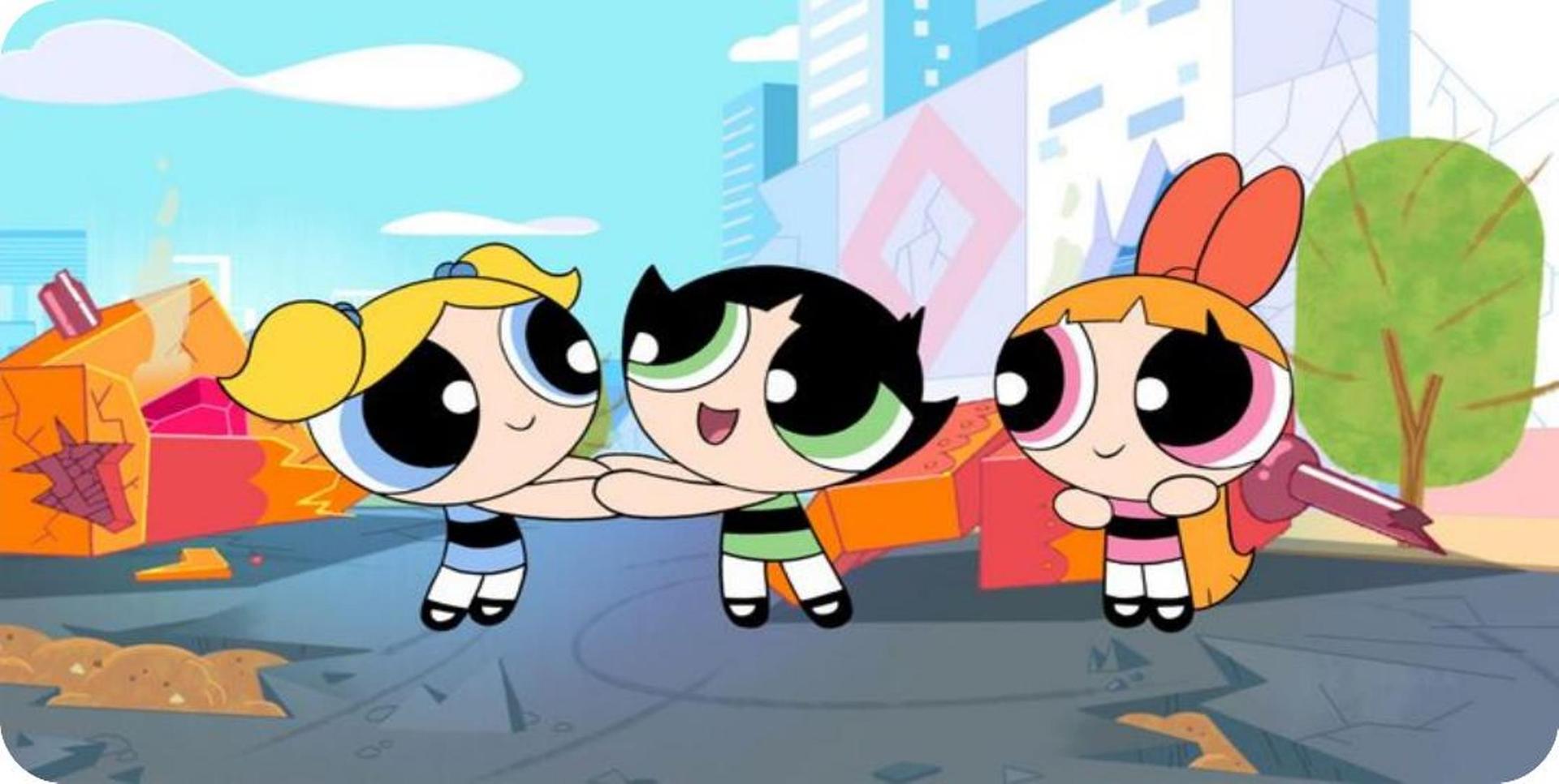 Powerpuff Girls Photo License Plate image