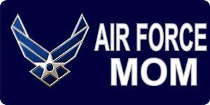 Air Force Mom Photo License Plate image