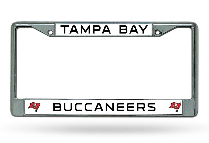 Tampa Bay Buccaneers Chrome License Plate Frame image