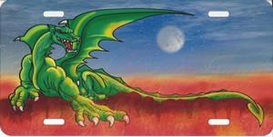 Dragon Airbrush License Plate image