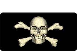 Skull And Crossbones Photo License Plate image