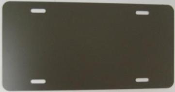 0.040 Bronze Aluminum Blank License Plate image