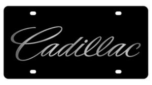 Cadillac Laser Cut License Plate image