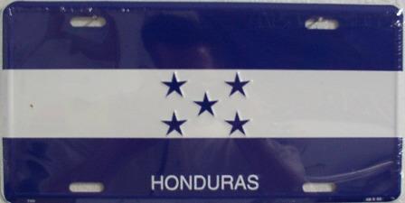 Honduras Flag License Plate image