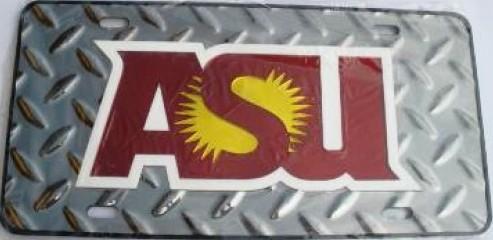 Arizona State Sun Devils ASU Diamond Laser License Plate image